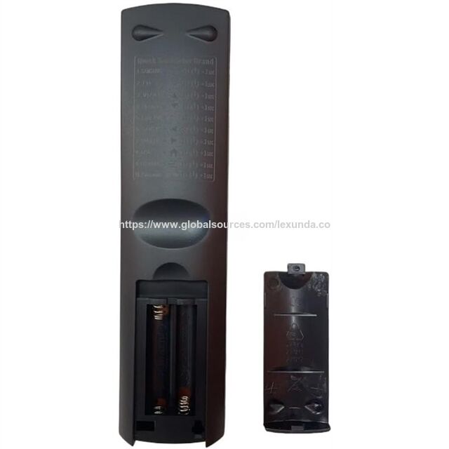 Télécommande TV Universelle A52T A-TV18+ à Gros Boutons pour Seniors, Facile à Utiliser et à Configurer avec Fonctions d'Apprentissage pour les Grandes Marques de TV