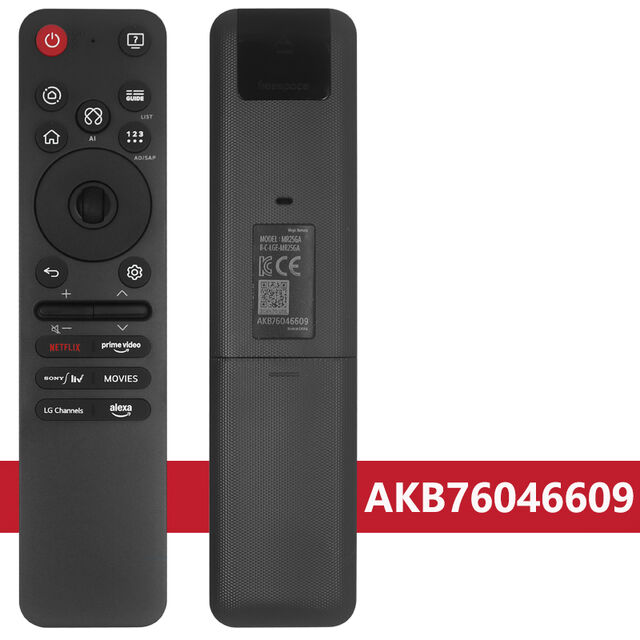 Télécommande vocale MR25GA, compatible avec TV 2025, télécommande vocale Bluetooth AKB76046603 AKB76046602 AKB76046606 AKB76046607 6609
