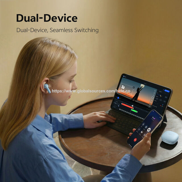 سماعات أذن TWS هجينة بخاصية إلغاء الضوضاء النشط T13Pro بلوتوث 6.0 إلغاء ضوضاء 50 ديسيبل سماعات لاسلكية قابلة لإعادة الشحن ستيريو هاي فاي