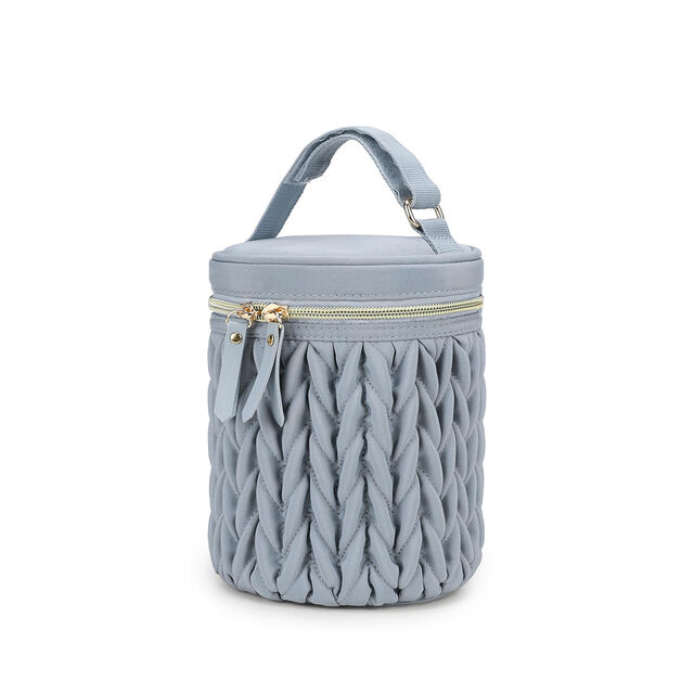 New Waterproof Portable Quilted Embroidered Baby Bottle Insulation Bag Stroller Hanging Feature Multi-Use Storage for Breast