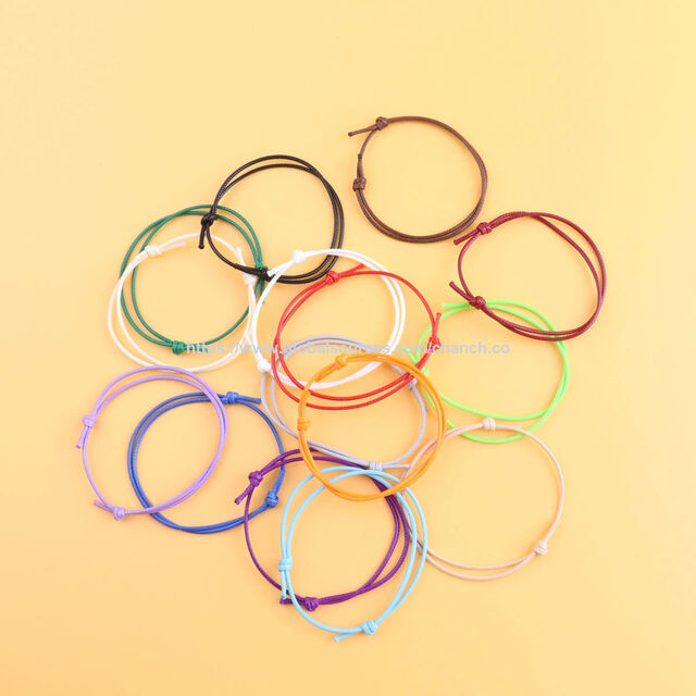 Pulseiras de pérolas de imitação estilo simples, pulseira de plástico com bom preço, aceitamos design personalizado