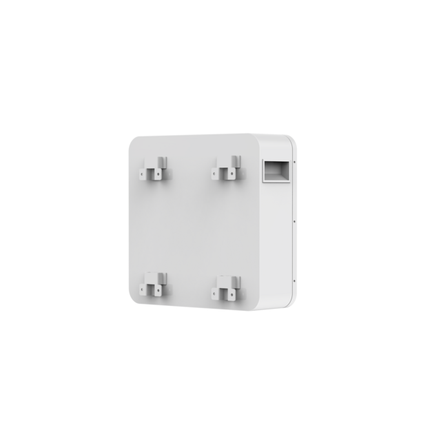 Prix usine Ultra-Compact Carré 5KWH LiFePO4 Batterie support Bluetooth et WiFi pour stockage d'énergie domestique