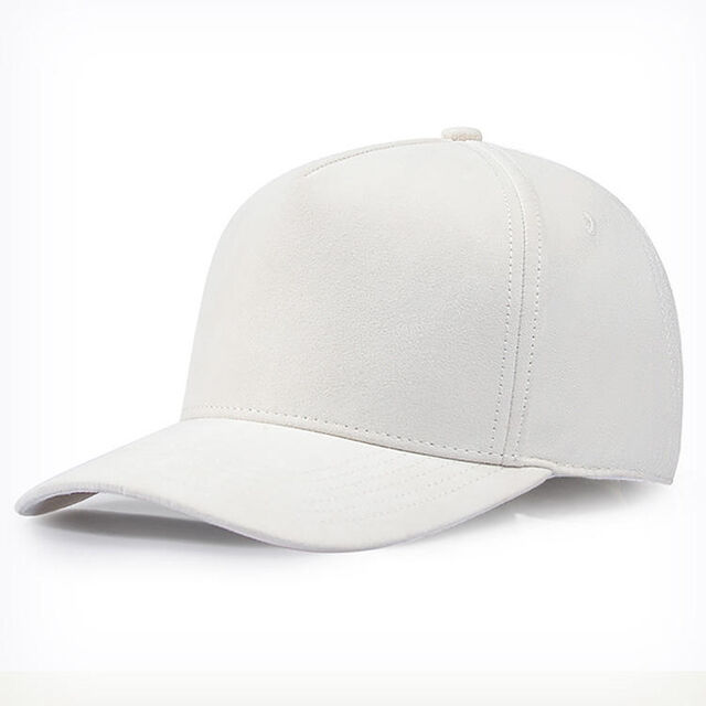 Casquette de baseball unie brodée personnalisée avec logo en daim, personnalité, 5 panneaux, haute couronne, vente en gros, pour l'extérieur