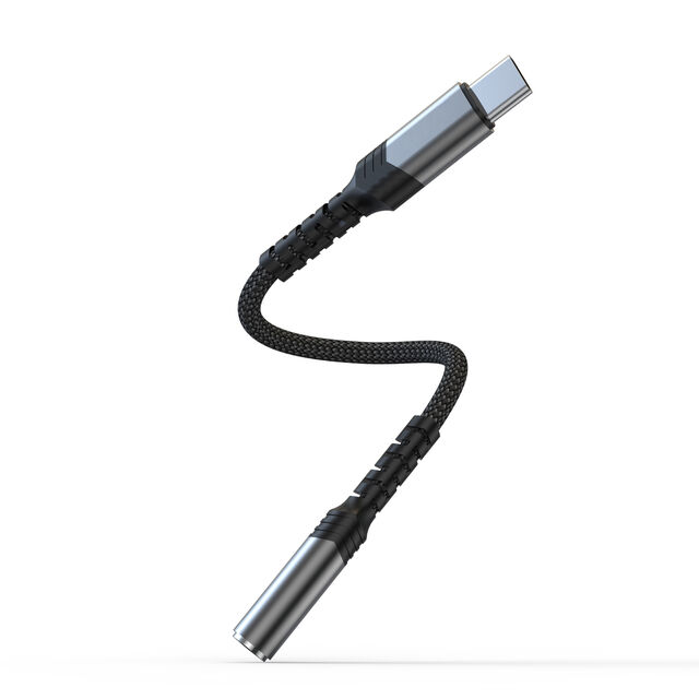 Adaptador de Fone de Ouvido USB C para 3.5mm OEM ODM, Adaptador de Áudio Tipo C para 3.5mm