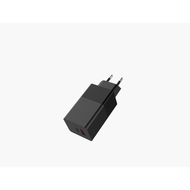 Cargador de pared rápido PD QC de 65W de tamaño pequeño