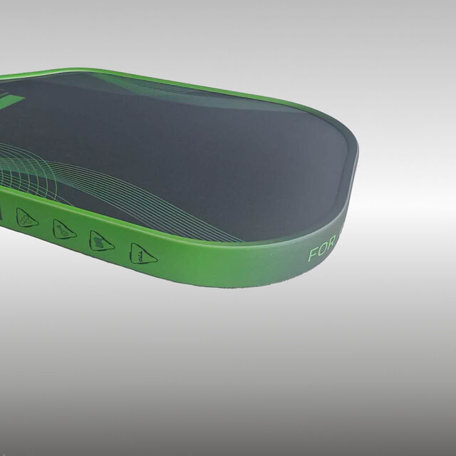 USAPA-zugelassenes RAZORX Pro IV Monvik Green Pickleball-Schläger - 16mm GEN4 TFP Schaumstoffkern - Toray Carbon Fiber - Längliche Form