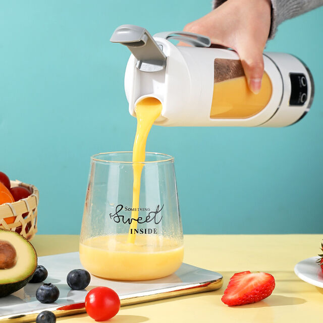 Kleiner Haushalts-Entsafter für Obst und Gemüse, Mini-Saftbecher, Multifunktionaler Entsafter für frisch gepressten Saft