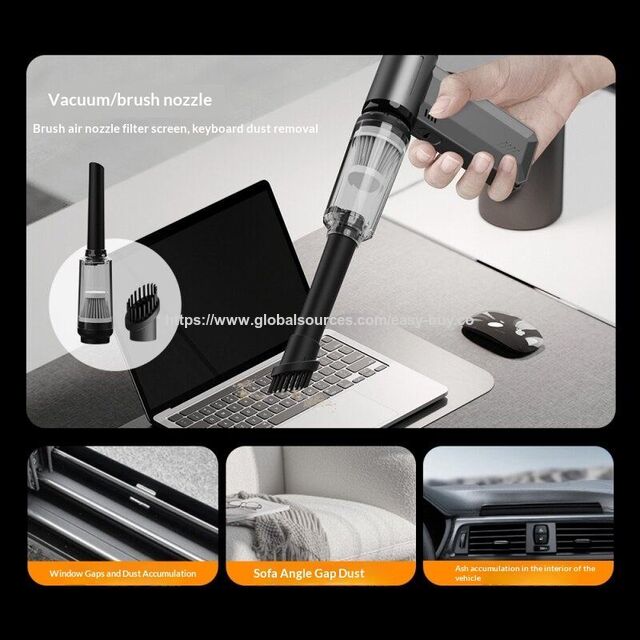 Snow blowers Powerful Cordless Lithium Battery Car Dust & Snow Blower with Integrated Blowing Suction Device