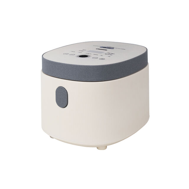 Cuiseur à Riz Intelligent Multifonction avec Maintien au Chaud, 5L, Affichage LED, Plastique Blanc, Utilisation Facile