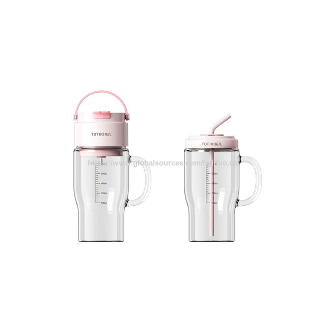 Blender Personnel Rechargeable Sans Fil Portable avec Système de 6 Lames USB pour Amateurs de Santé