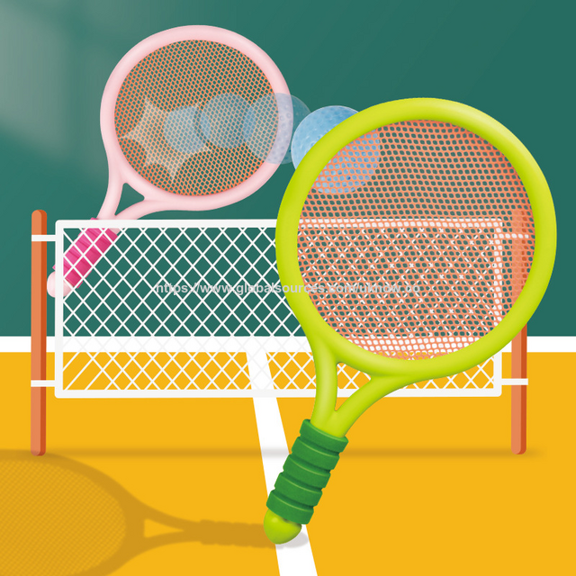 Raquetas de tenis, juego de raquetas de bádminton para niños, interacción entre padres e hijos, deportes para niños y niñas de 3 a 4 años