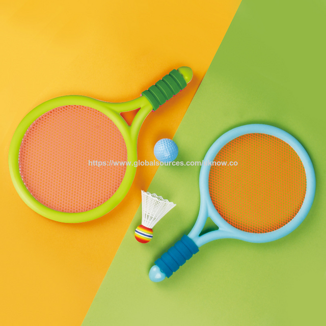 Raquetas de tenis, juego de raquetas de bádminton para niños, interacción entre padres e hijos, deportes para niños y niñas de 3 a 4 años