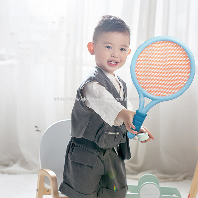 Raquetas de tenis, juego de raquetas de bádminton para niños, interacción entre padres e hijos, deportes para niños y niñas de 3 a 4 años