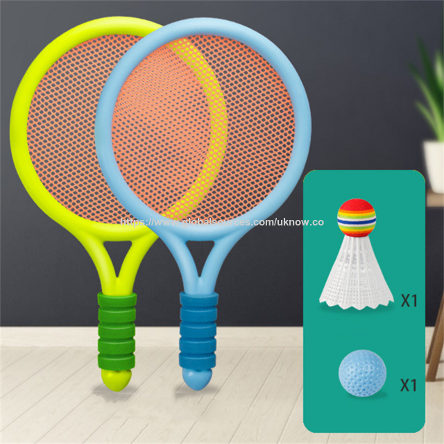 Raquetas de tenis, juego de raquetas de bádminton para niños, interacción entre padres e hijos, deportes para niños y niñas de 3 a 4 años