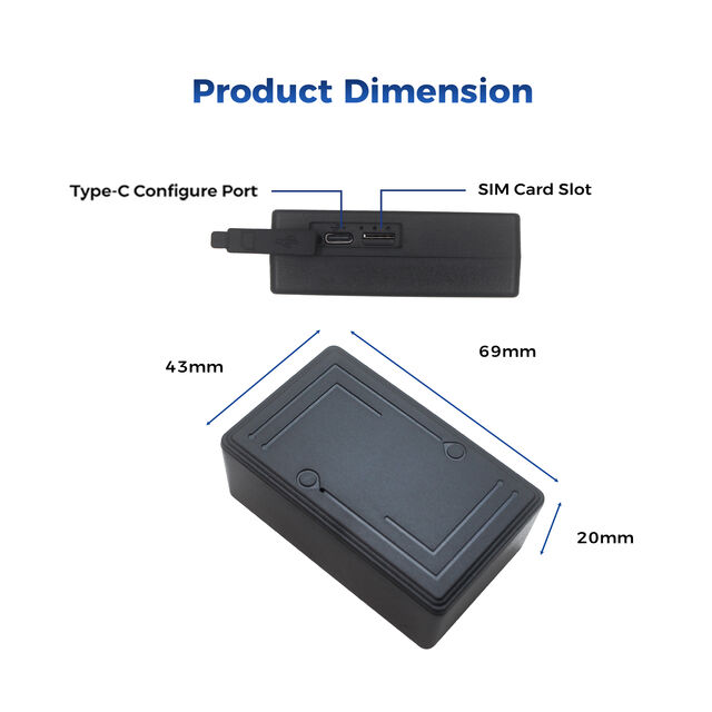 Trackeur GPS Magnétique Sans Fil 4G 3000mAh pour Véhicules et Actifs, Mini Trackeur GPS Magnétique pour Voiture