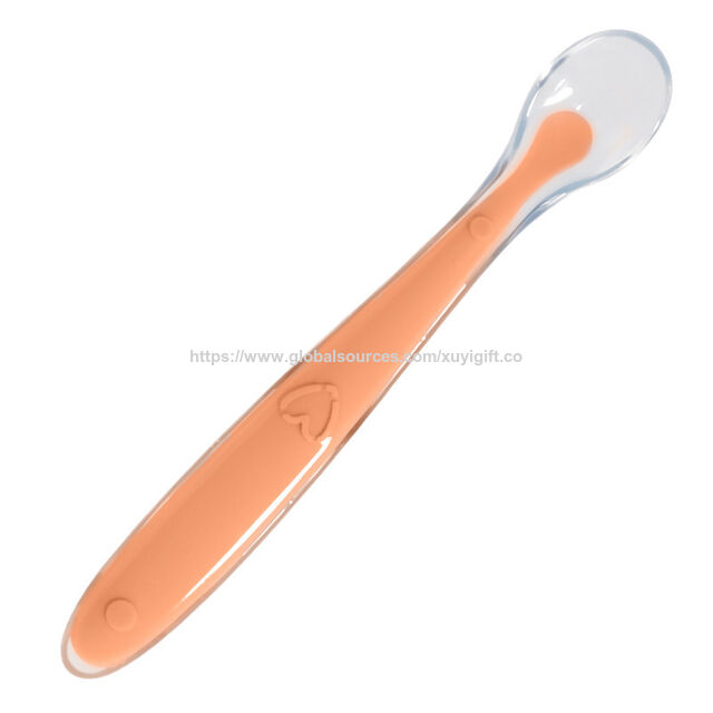 Cucharas de Silicona Suave para Alimentación de Bebés al por Mayor - Cuchara de Silicona para Suplemento Alimenticio de Recién Nacidos