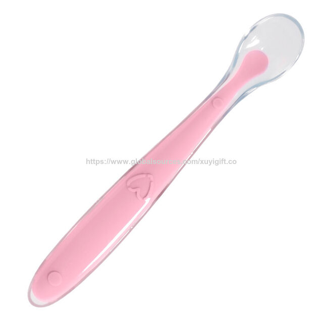 Cucharas de Silicona Suave para Alimentación de Bebés al por Mayor - Cuchara de Silicona para Suplemento Alimenticio de Recién Nacidos