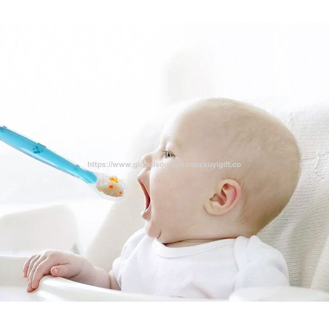 Cucharas de Silicona Suave para Alimentación de Bebés al por Mayor - Cuchara de Silicona para Suplemento Alimenticio de Recién Nacidos