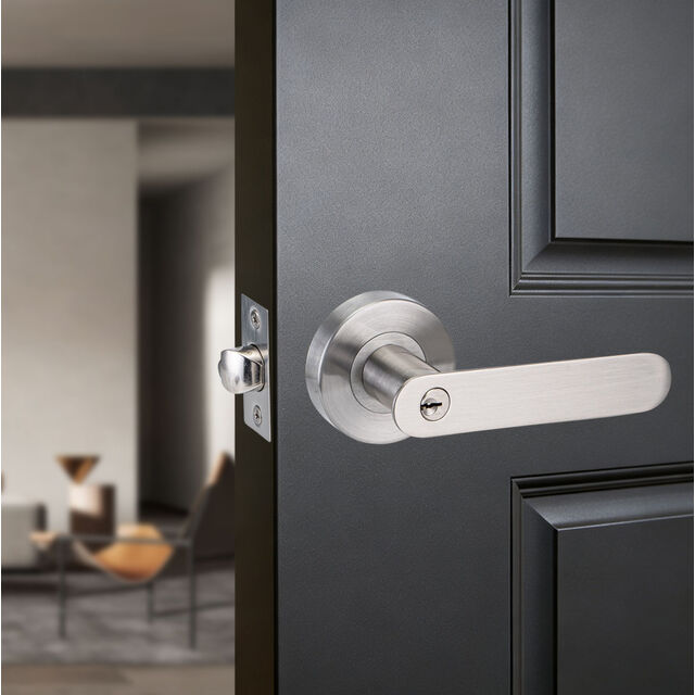 Serrure de porte d'intimité Maxal à installation rapide, vente en gros pour salle de bain et salon à usage intérieur