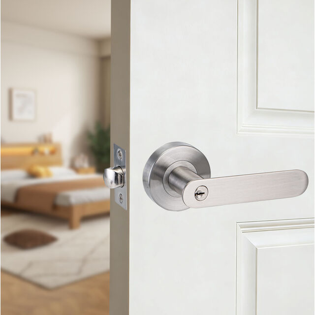 Serrure de porte d'intimité Maxal à installation rapide, vente en gros pour salle de bain et salon à usage intérieur