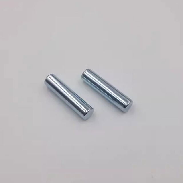 Imán de Neodimio N35 Cilíndrico Galvanizado Zincado de Alta Precisión para Accesorios Industriales y Componentes Automotrices