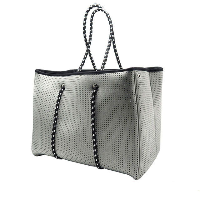 Individuell angepasste Neopren Strandtasche, große Einkaufstasche mit herausnehmbarer kleiner Tasche