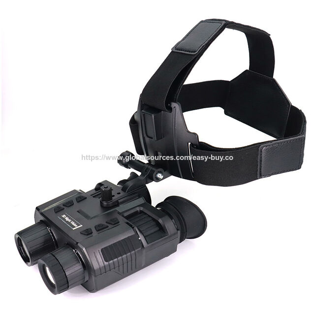 Nouveaux viseurs 3D 4K double écran, vision nocturne infrarouge haute définition extérieure, télescope de vision nocturne