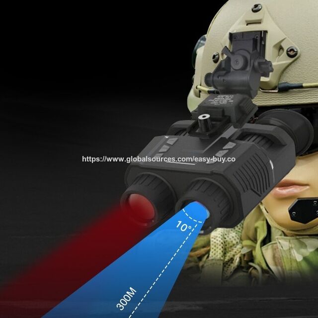 Nouveaux viseurs 3D 4K double écran, vision nocturne infrarouge haute définition extérieure, télescope de vision nocturne