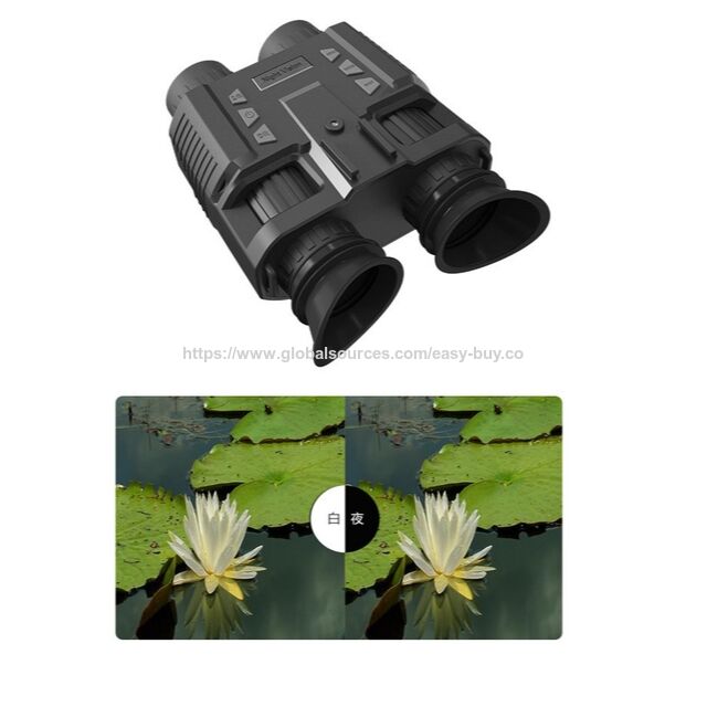 Nouveaux viseurs 3D 4K double écran, vision nocturne infrarouge haute définition extérieure, télescope de vision nocturne