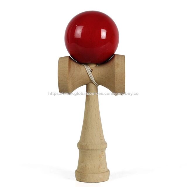 Kendama Japonais Kenyu pour Adultes et Enfants - Balle de Compétition, Jouet Lune pour la Fête des Enfants, Balle Antidérapante pour Débutants avec Compétences
