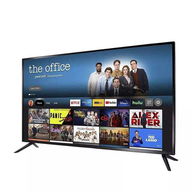 Televisor LED 4K UHD Android Smart TV de 43, 50, 55 pulgadas con WiFi y Bluetooth integrados, Netflix, YouTube, Asistente de Google, Pantalla Plana