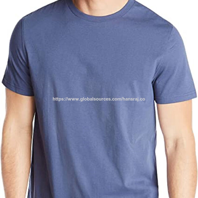 Camiseta de algodón para hombre con logotipo y color personalizables - Venta al por mayor