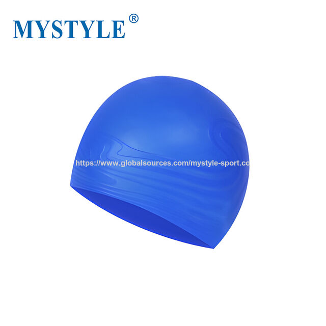 Gorros de Natación de Silicona de Moda con Diseño 3D en Relieve, Protección UV, Cómodos para Natación Prolongada, Pedidos Personalizados Aceptados