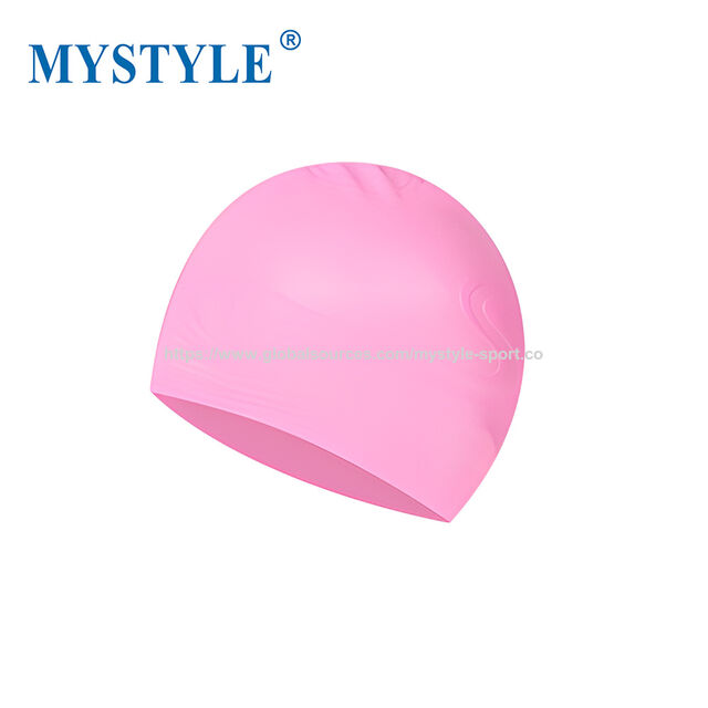 Gorros de Natación de Silicona de Moda con Diseño 3D en Relieve, Protección UV, Cómodos para Natación Prolongada, Pedidos Personalizados Aceptados