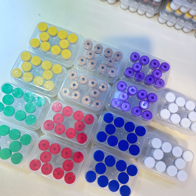 Heiß verkaufte Peptidversorgung, hochwertiges Peptid, Peptidfläschchen CU50 CU100, gefriergetrocknetes Polypeptidpulver