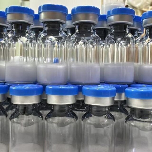 Heiß verkaufte Peptidversorgung, hochwertiges Peptid, Peptidfläschchen CU50 CU100, gefriergetrocknetes Polypeptidpulver