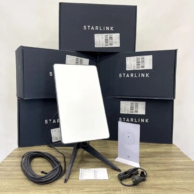 Mejor precio kit completo Starlink Mini 4ª generación con router, antena y cable / Último kit de internet satelital SpaceX Gen4