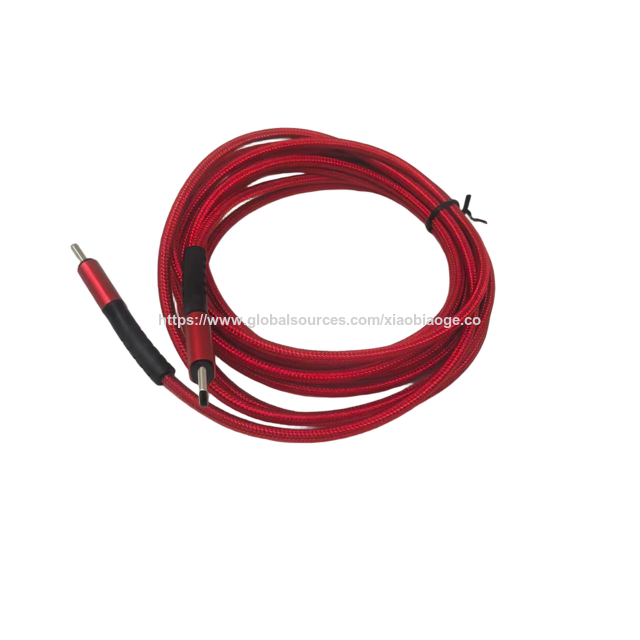 Kabel Charger Anyaman Nilon 3 meter Grosir 60W Fast Charging Kabel Tipe C untuk Kabel Data Ponsel