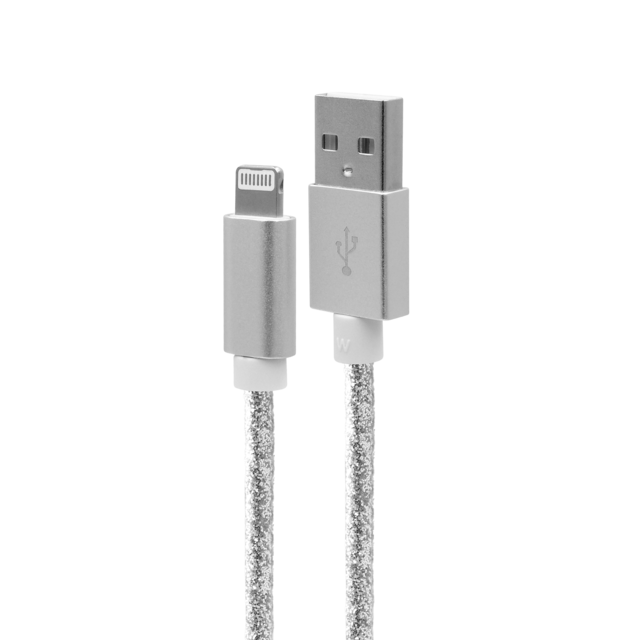 Cable de Carga Rápida USB-A a Lightning de 12W 2.4A | Cable Brillante | Carcasa de Aluminio | Envío desde China o Malasia | Venta al por Mayor y OEM