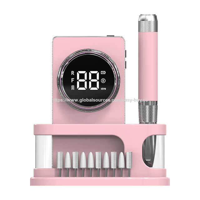 Machine de manucure électrique portable pour enlever le vernis et les cuticules