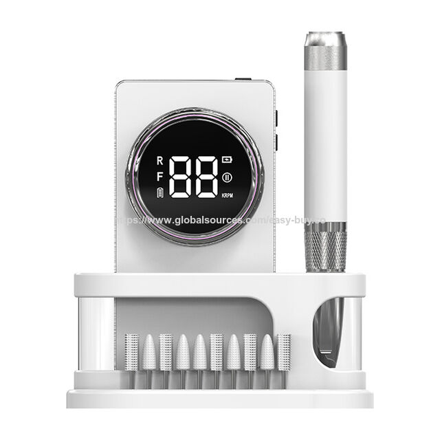 Machine de manucure électrique portable pour enlever le vernis et les cuticules