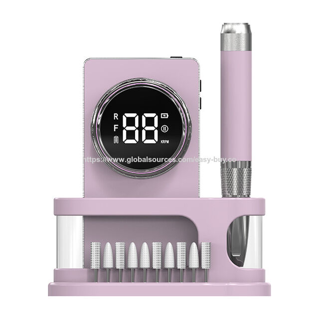 Machine de manucure électrique portable pour enlever le vernis et les cuticules