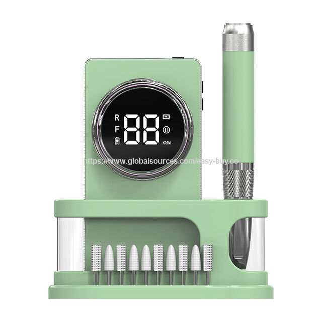Machine de manucure électrique portable pour enlever le vernis et les cuticules