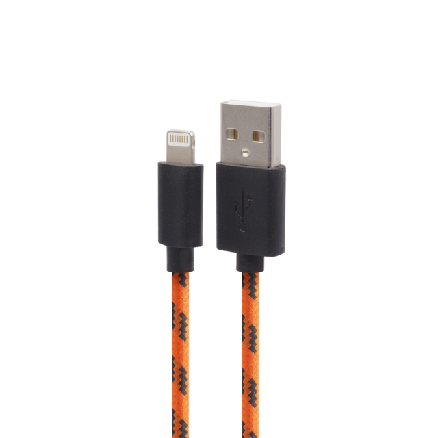 Cable de Carga Rápida USB-A a Lightning de 12W 2.4A | Trenzado Duradero | Carcasa de Aluminio | Envío desde China o Malasia | Venta al por Mayor y OEM