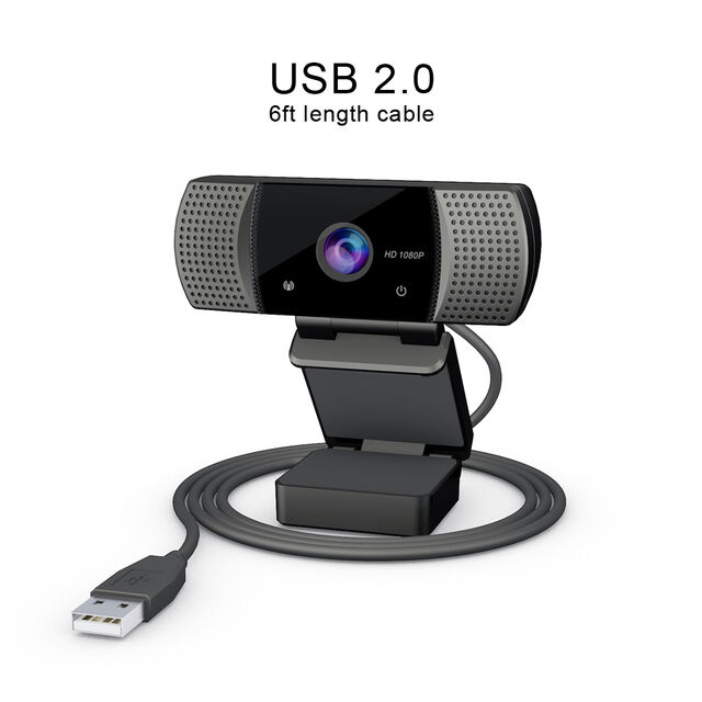 Suministro de fábrica 2023 Webcam para el hogar y la vida, sensor HD 1080p, webcam USB para fabricantes chinos