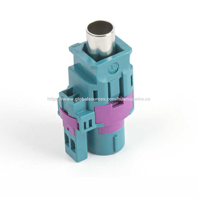 Adaptador de Conector HSD/LVDS 4+2P con Conector Coaxial RF FAKRA para GPS Automotriz