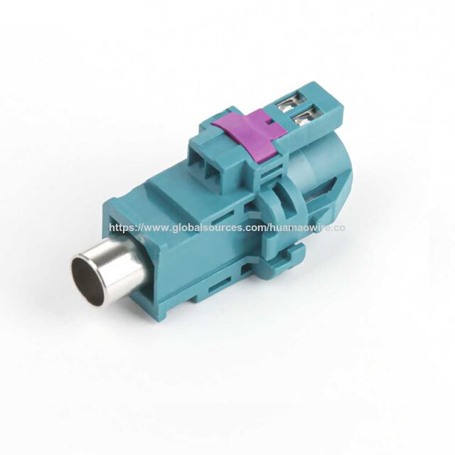 Adaptador de Conector HSD/LVDS 4+2P con Conector Coaxial RF FAKRA para GPS Automotriz