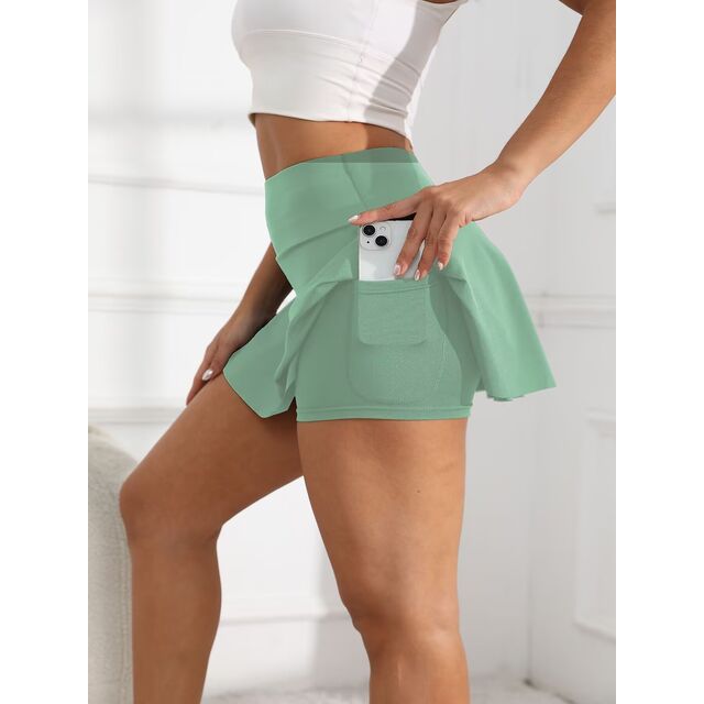 2026 Damen-Sportrock – Neuer Trend Outdoor, High Waist, Spandex, Knitterfest