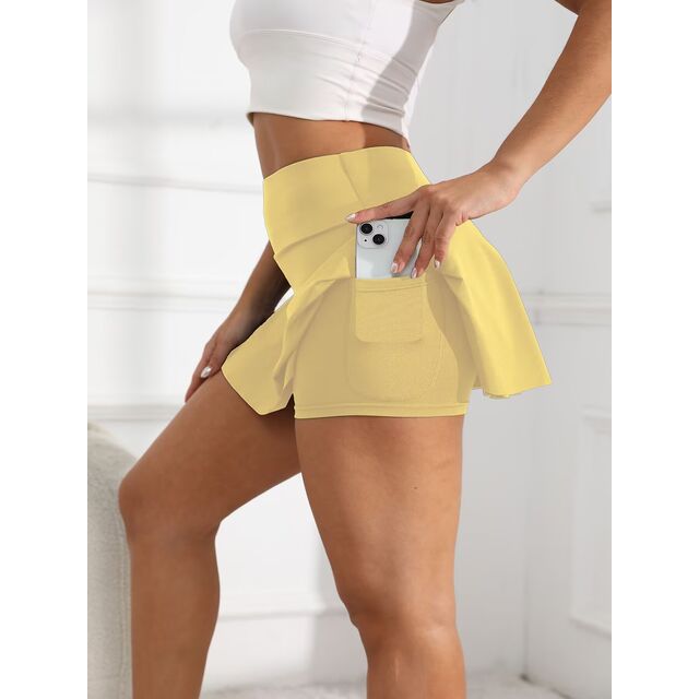 2026 Damen-Sportrock – Neuer Trend Outdoor, High Waist, Spandex, Knitterfest