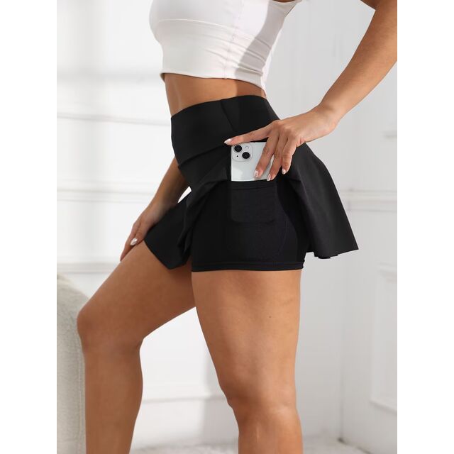 2026 Damen-Sportrock – Neuer Trend Outdoor, High Waist, Spandex, Knitterfest